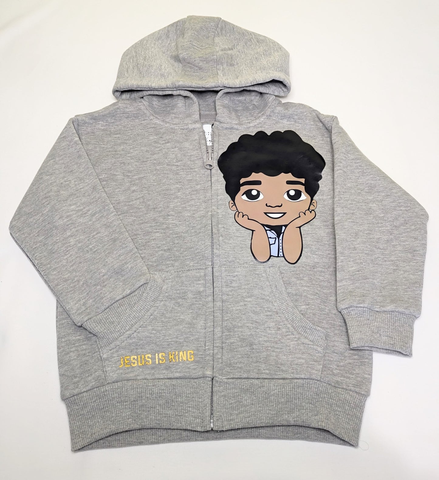 Boy-Jesus is King Zip Hoodie