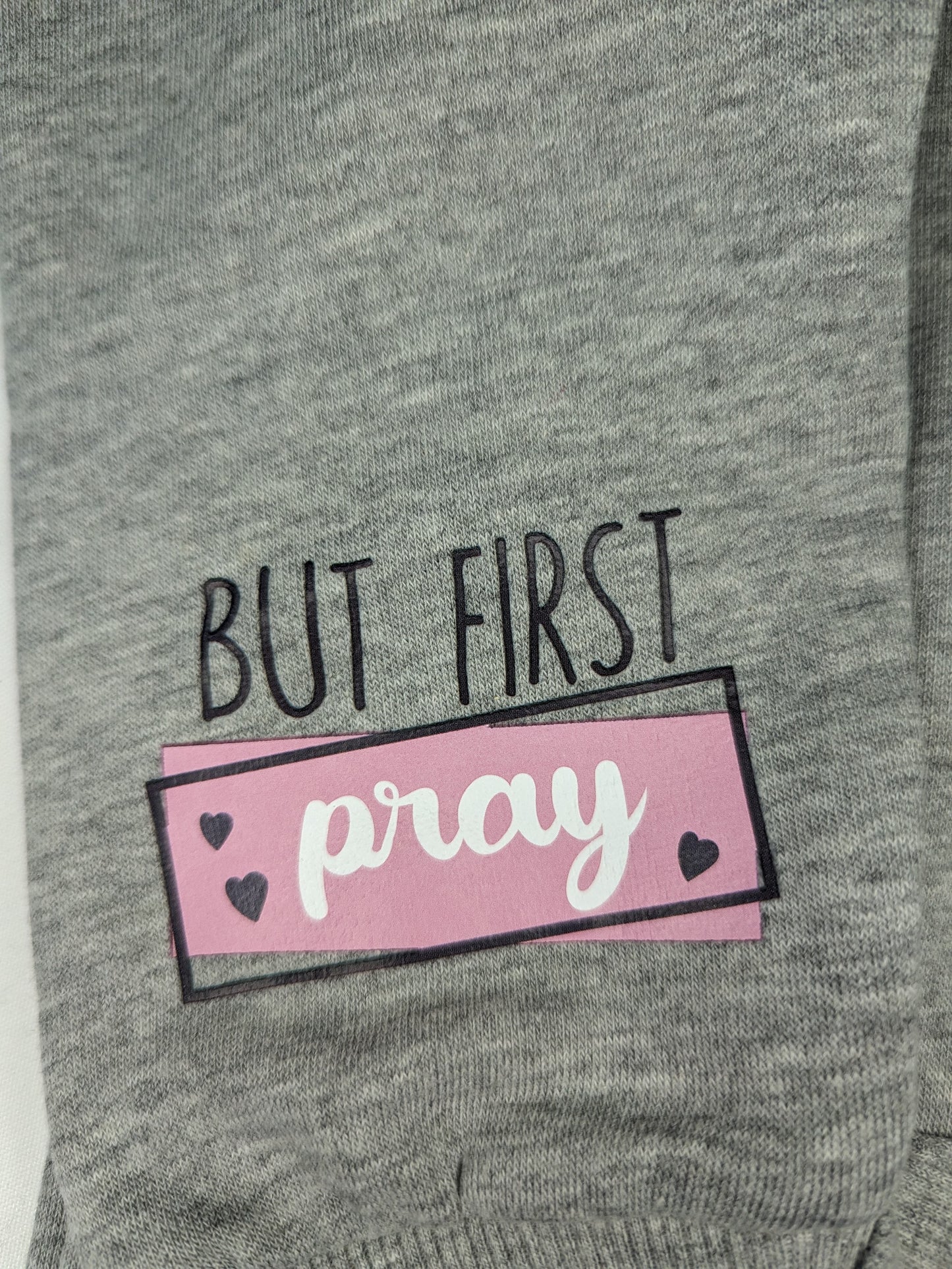 Girl Tracksuit - Gum/But First Pray