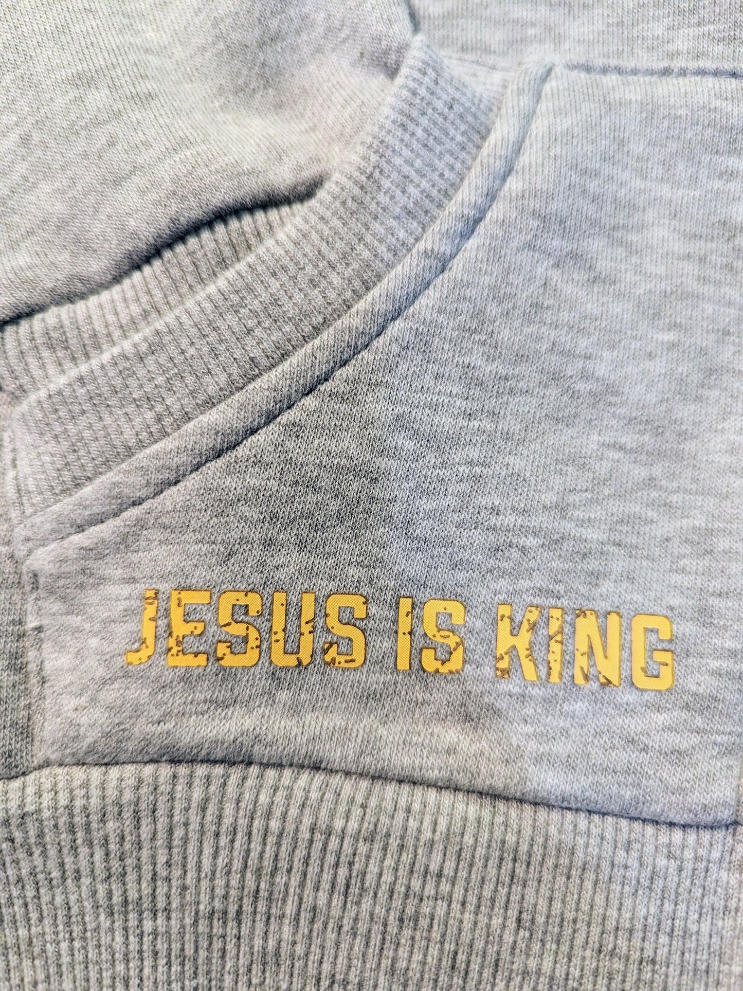 Boy-Jesus is King Zip Hoodie