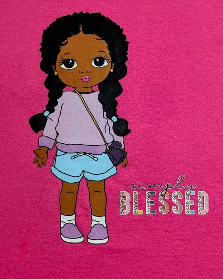 T-Shirt - Girl - Simply Blessed